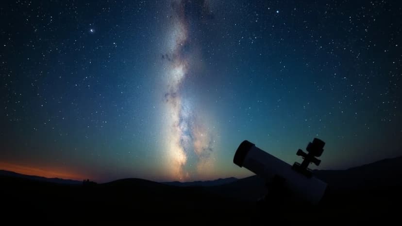 Andromedagalaxen från jorden