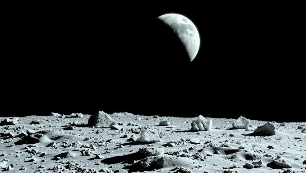 Finns det vatten på månen