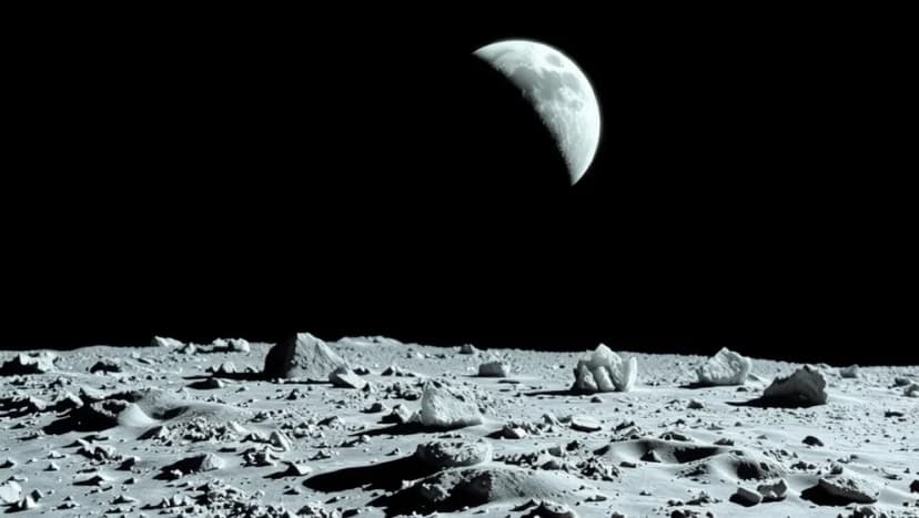 Finns det vatten på månen