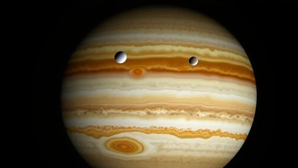 Hur ser Jupiter ut från rymden