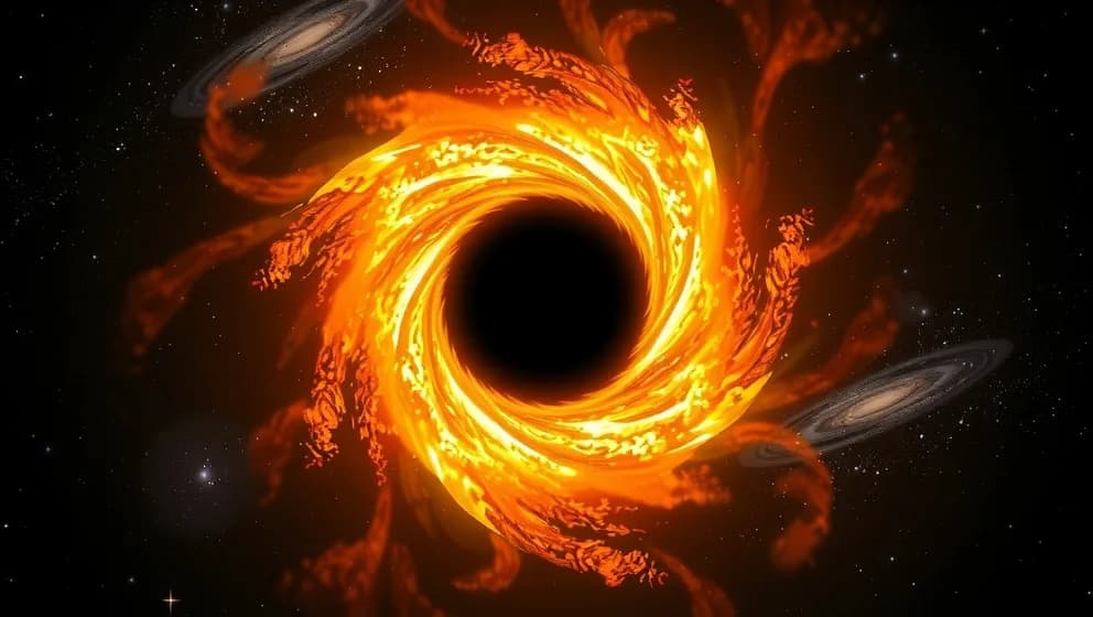 Hur skapas egentligen svarta hål i rymden