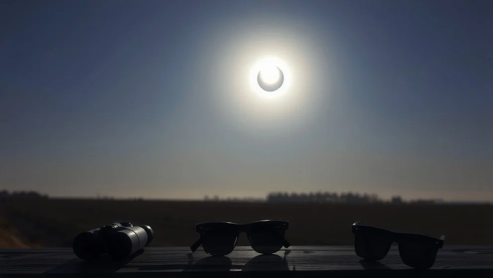 Partiell solförmörkelse Sverige 2024