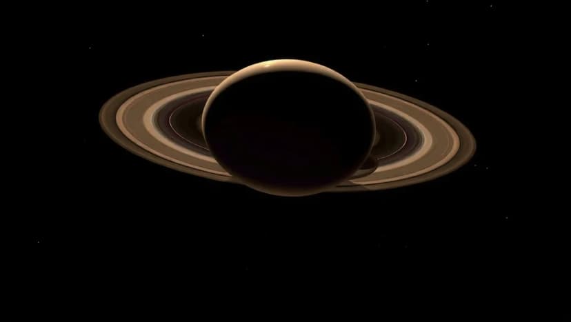 Hur snabbt roterar Saturnus runt sin egen axel