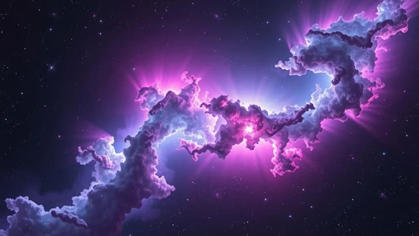 Vad är stoftmoln i rymden