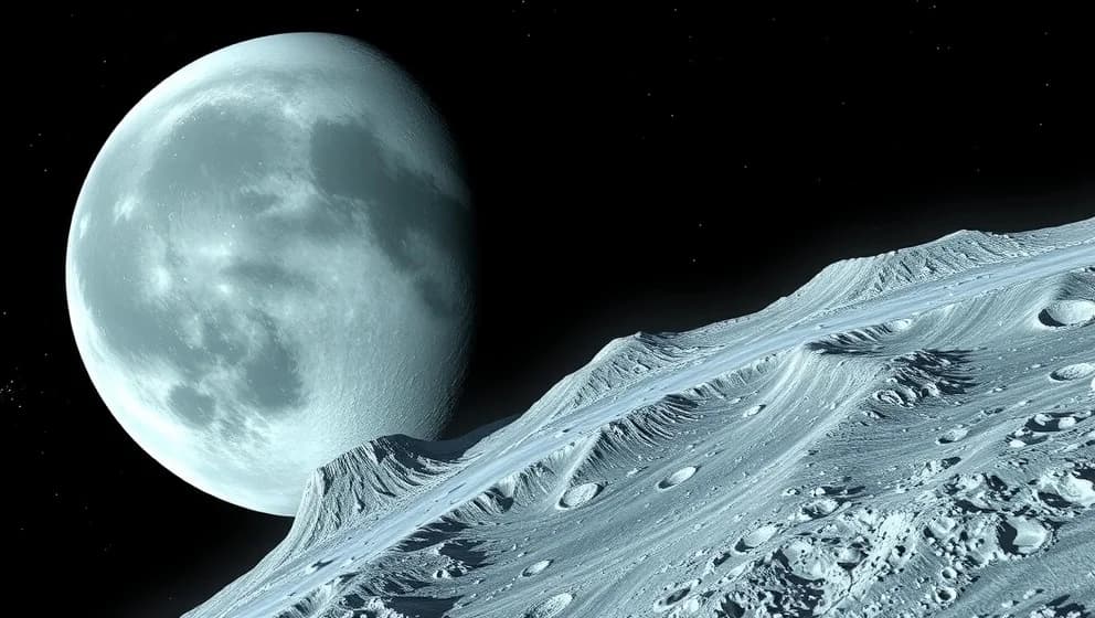 Uranus största måne Titania