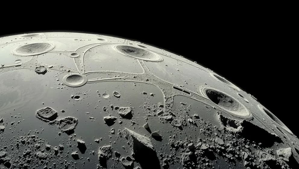 Vad består månen av egentligen