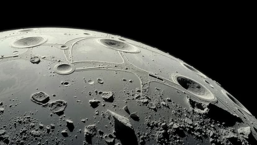 Vad består månen av egentligen